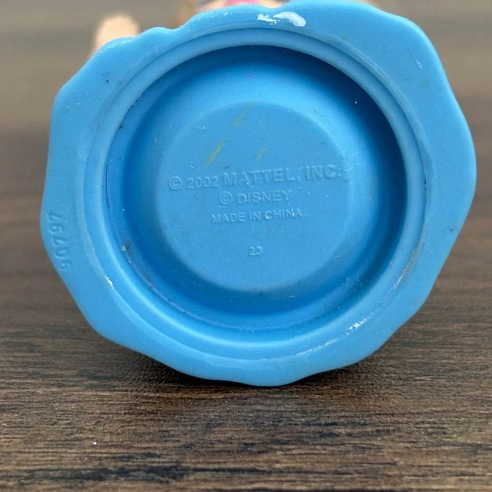 Disney My First Princess CINDERELLA Doll 2002 Mattel 4” Toy Figure Cake Topper